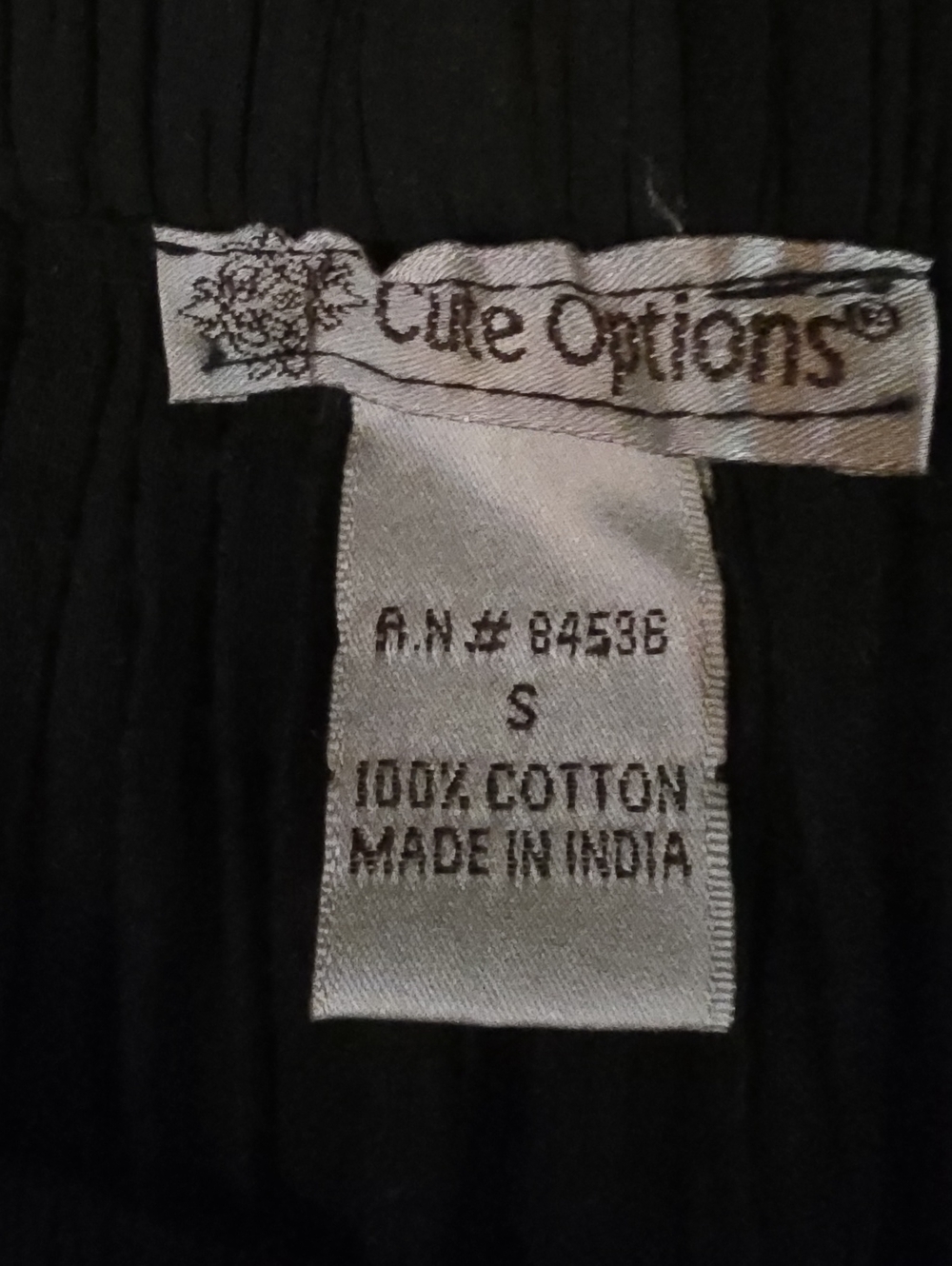 🖤100%COTTON WIDE LEG PANTS BY " CUTE OPTIONS" 🖤 - Picture 8 of 14